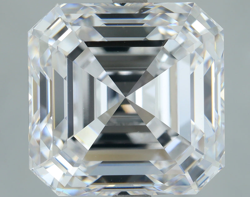 Lab-Grown 8.19 Carat Asscher Cut Diamond color E Clarity VS1 With GIA Certificate, precious stones, engagement diamonds