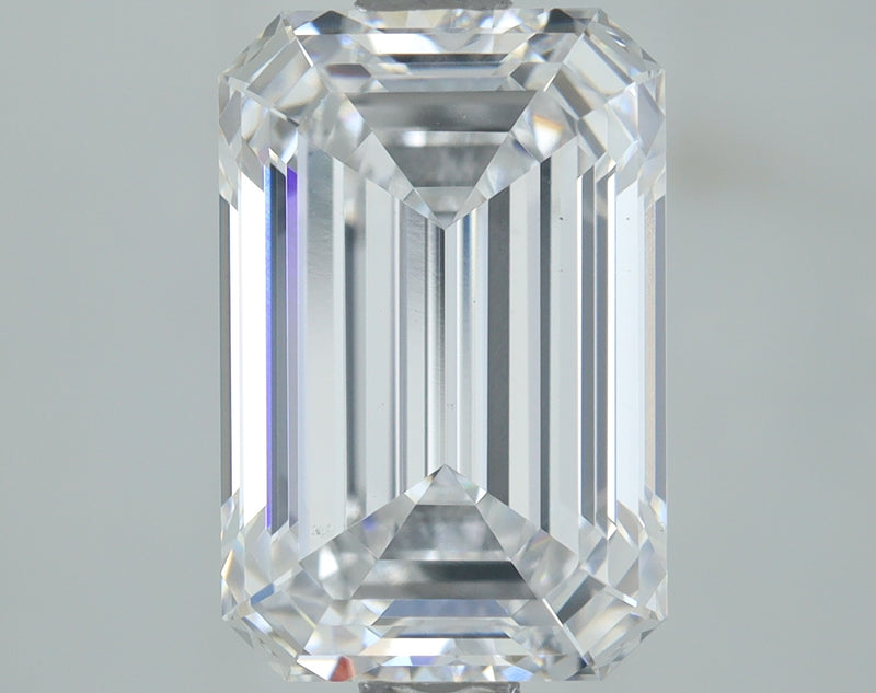 Lab-Grown 2.04 Carat Emerald Cut Diamond color D Clarity VS1, precious stones, engagement diamonds