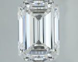 Lab-Grown 5.06 Carat Emerald Cut Diamond color D Clarity VS1, precious stones, engagement diamonds