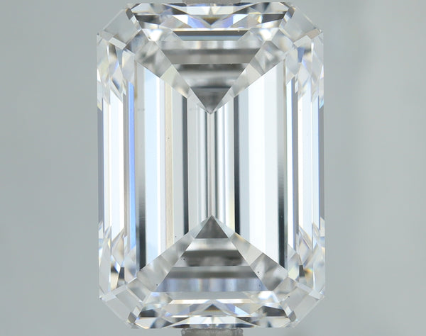 Lab-Grown 5.06 Carat Emerald Cut Diamond color D Clarity VS1, precious stones, engagement diamonds