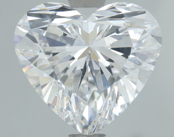 Lab-Grown 2.02 Carat Heart Shape Diamond color D Clarity VS1, precious stones, engagement diamonds