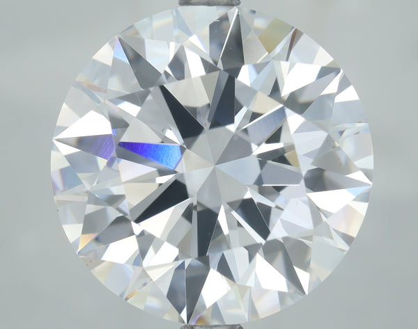 Lab-Grown 5.17 Carat Round Brilliant Diamond color D Clarity VS1, precious stones, engagement diamonds