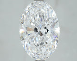 Lab-Grown 3.51 Carat Oval Shape Diamond color D Clarity VS1, precious stones, engagement diamonds