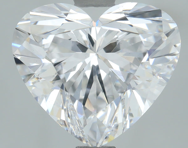 Lab-Grown 2.09 Carat Heart Shape Diamond color D Clarity VS1, precious stones, engagement diamonds