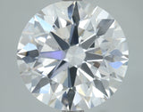 Lab-Grown 5.06 Carat Round Brilliant Diamond color D Clarity VS2, precious stones, engagement diamonds