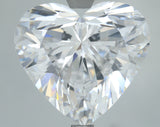 Lab-Grown 6.01 Carat Heart Shape Diamond color D Clarity VS1, precious stones, engagement diamonds