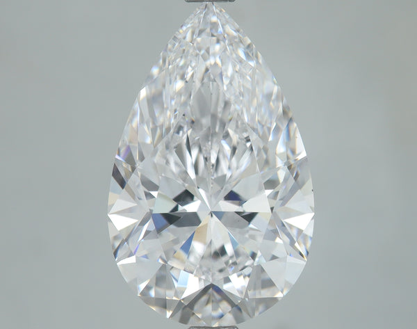 Lab-Grown 4.02 Carat Pear Shape Diamond color D Clarity VS1, precious stones, engagement diamonds