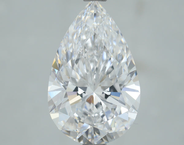 Lab-Grown 3.02 Carat Pear Shape Diamond color D Clarity VS1, precious stones, engagement diamonds