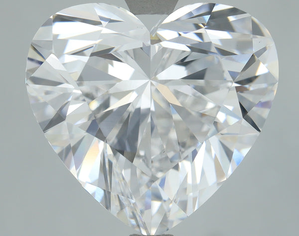 Lab-Grown 5.06 Carat Heart Shape Diamond color D Clarity VS1, precious stones, engagement diamonds