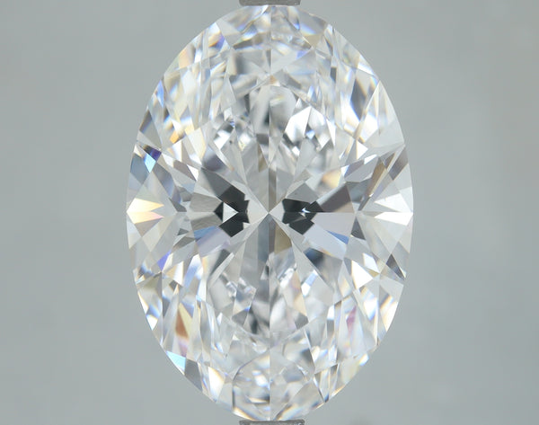 Lab-Grown 5.01 Carat Oval Shape Diamond color D Clarity VS1, precious stones, engagement diamonds