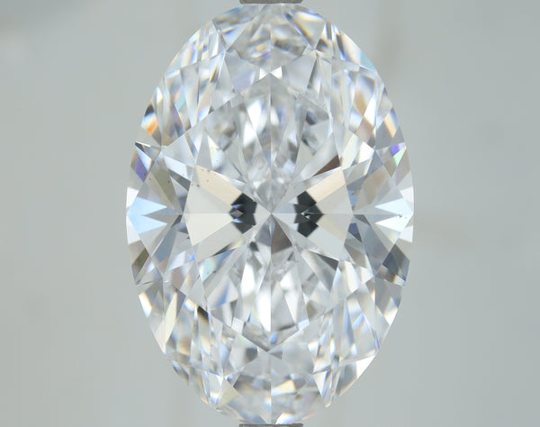 Lab-Grown 5.01 Carat Oval Shape Diamond color D Clarity VS1, precious stones, engagement diamonds