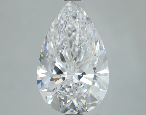 Lab-Grown 4.02 Carat Pear Shape Diamond color E Clarity VS1, precious stones, engagement diamonds