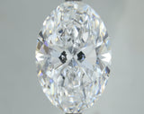 Lab-Grown 5.01 Carat Oval Shape Diamond color D Clarity VS1, precious stones, engagement diamonds