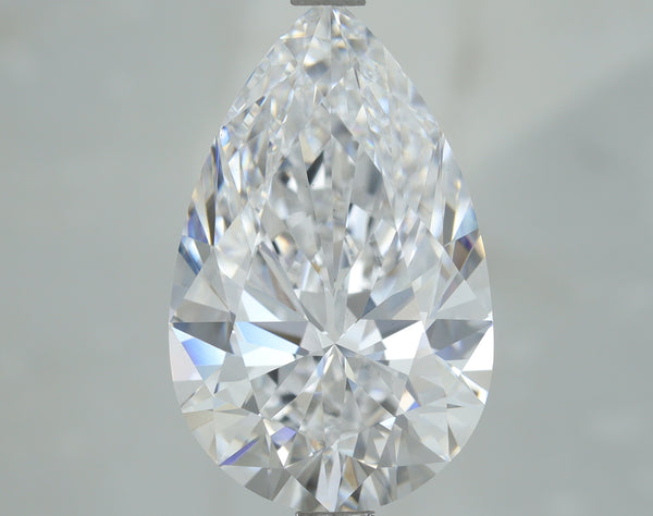 Lab-Grown 4.05 Carat Pear Shape Diamond color D Clarity VS1, precious stones, engagement diamonds