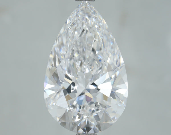 Lab-Grown 4.00 Carat Pear Shape Diamond color D Clarity VS1, precious stones, engagement diamonds