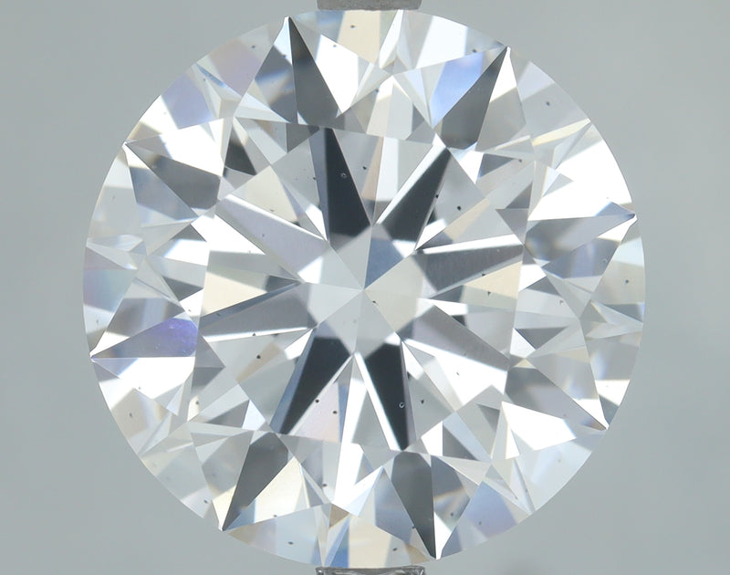 Lab-Grown 5.11 Carat Round Brilliant Diamond color D Clarity VS2, precious stones, engagement diamonds