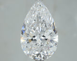 Lab-Grown 4.02 Carat Pear Shape Diamond color D Clarity VS1, precious stones, engagement diamonds