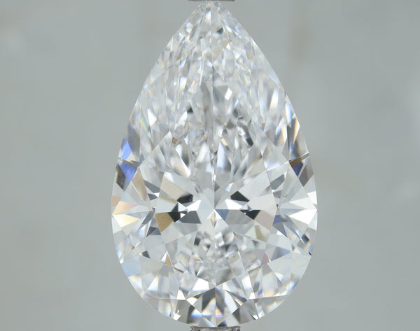 Lab-Grown 4.02 Carat Pear Shape Diamond color D Clarity VS1, precious stones, engagement diamonds