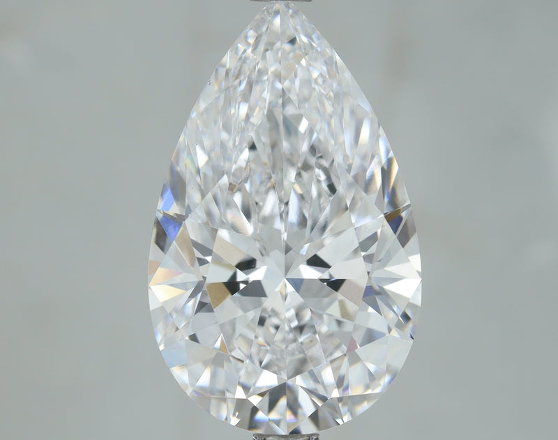 Lab-Grown 4.02 Carat Pear Shape Diamond color D Clarity VS1, precious stones, engagement diamonds