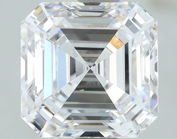 Lab-Grown 2.02 Carat Asscher Cut Diamond color E Clarity VS1, precious stones, engagement diamonds