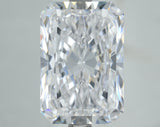 Lab-Grown 4.12 Carat Radiant Cut Diamond color D Clarity VS1, precious stones, engagement diamonds