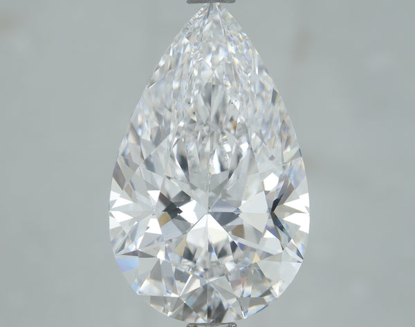 Lab-Grown 4.00 Carat Pear Shape Diamond color D Clarity VS1, precious stones, engagement diamonds