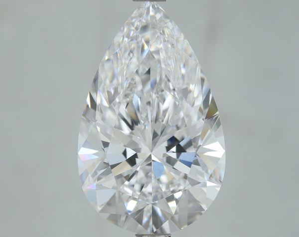 Lab-Grown 4.01 Carat Pear Shape Diamond color D Clarity VS1, precious stones, engagement diamonds