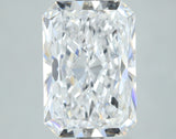 Lab-Grown 3.01 Carat Radiant Cut Diamond color D Clarity VS1, precious stones, engagement diamonds