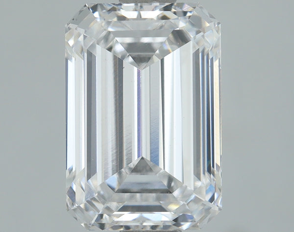 Lab-Grown 1.51 Carat Emerald Cut Diamond color D Clarity VS1, precious stones, engagement diamonds