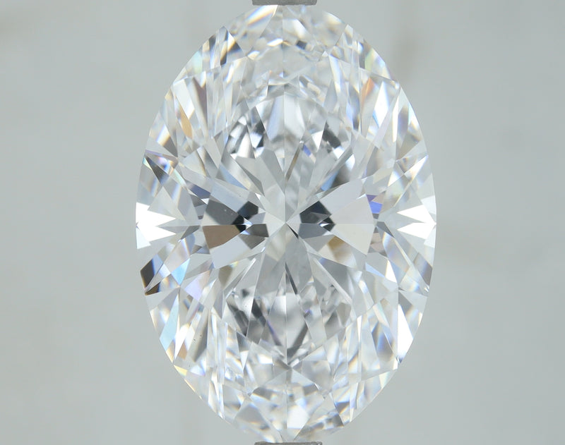 Lab-Grown 5.01 Carat Oval Shape Diamond color D Clarity VS1, precious stones, engagement diamonds