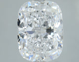 Lab-Grown 4.01 Carat Cushion Brilliant Diamond color E Clarity VS1, precious stones, engagement diamonds