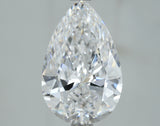 Lab-Grown 2.50 Carat Pear Shape Diamond color E Clarity VS1, precious stones, engagement diamonds