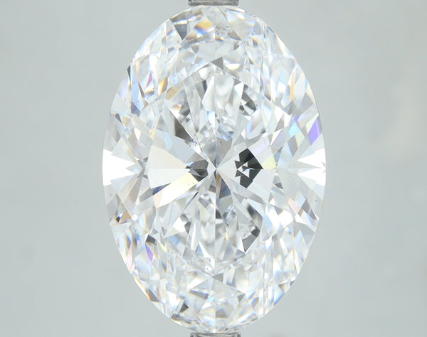 Lab-Grown 5.01 Carat Oval Shape Diamond color E Clarity VS2, precious stones, engagement diamonds