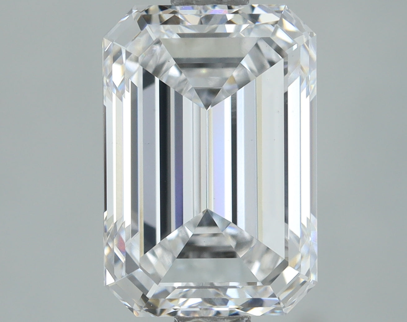 Lab-Grown 2.01 Carat Emerald Cut Diamond color D Clarity VS1, precious stones, engagement diamonds