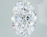 Lab-Grown 4.01 Carat Oval Shape Diamond color D Clarity VVS2, precious stones, engagement diamonds