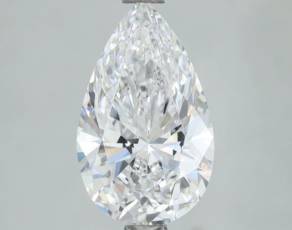 Lab-Grown 2.03 Carat Pear Shape Diamond color E Clarity VS2, precious stones, engagement diamonds