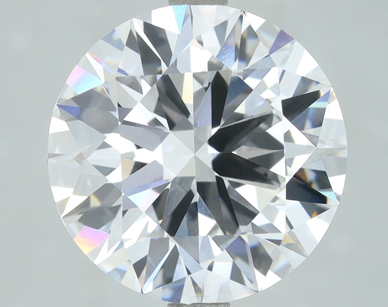 Lab-Grown 4.03 Carat Round Brilliant Diamond color D Clarity VS1, precious stones, engagement diamonds