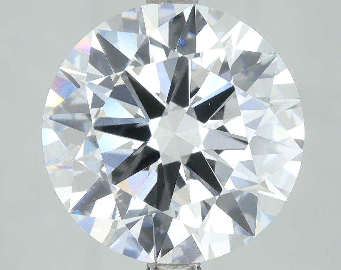 Lab-Grown 4.01 Carat Round Brilliant Diamond color D Clarity VS1, precious stones, engagement diamonds