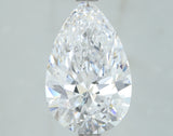 Lab-Grown 3.02 Carat Pear Shape Diamond color D Clarity VVS2, precious stones, engagement diamonds