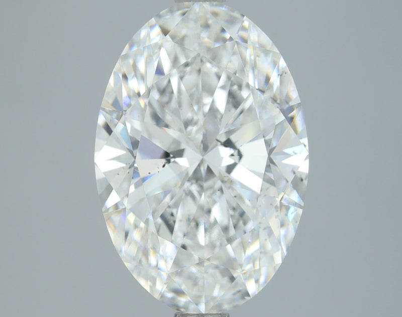 Lab-Grown 3.01 Carat Oval Shape Diamond color F Clarity SI1, precious stones, engagement diamonds