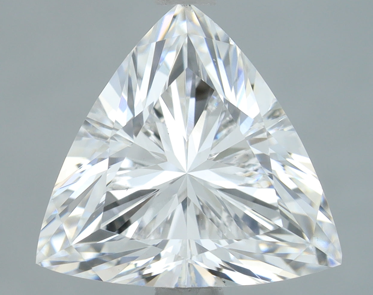 Lab-Grown 2.01 Carat Trilliant Shape Diamond color D Clarity VS1, precious stones, engagement diamonds