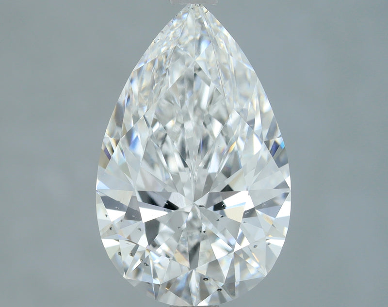 Lab-Grown 2.73 Carat Pear Shape Diamond color D Clarity SI1, precious stones, engagement diamonds