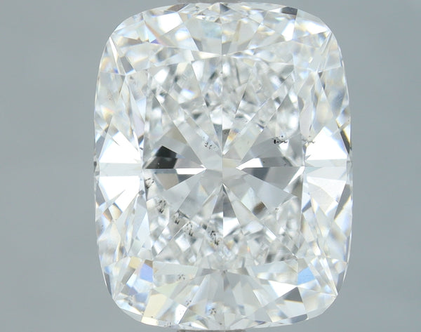 Lab-Grown 3.04 Carat Cushion Brilliant Diamond color E Clarity SI1, precious stones, engagement diamonds