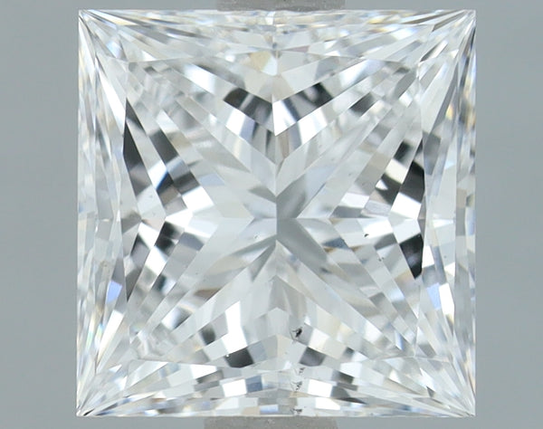 Lab-Grown 1.40 Carat Princess Cut Diamond color D Clarity VS1, precious stones, engagement diamonds