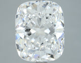 Lab-Grown 4.02 Carat Cushion Brilliant Diamond color D Clarity VS2, precious stones, engagement diamonds