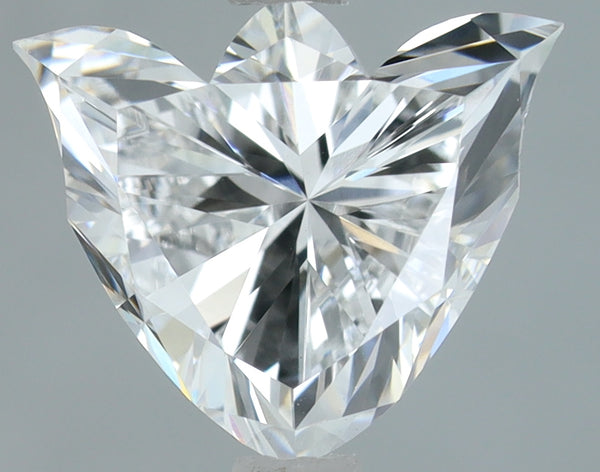 Lab-Grown 1.36 Carat Tulip Shape Diamond color D Clarity VS1, precious stones, engagement diamonds