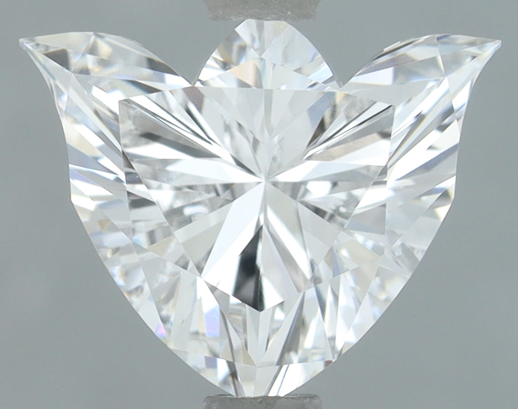 Lab-Grown 1.21 Carat Tulip Shape Diamond color E Clarity VS1, precious stones, engagement diamonds
