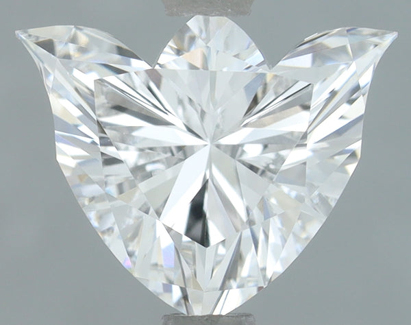 Lab-Grown 1.21 Carat Tulip Shape Diamond color E Clarity VS1, precious stones, engagement diamonds
