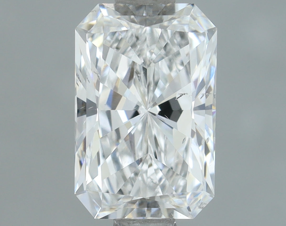 Lab-Grown 1.00 Carat Radiant Cut Diamond color F Clarity SI1, precious stones, engagement diamonds