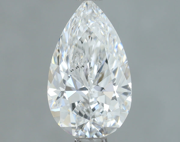 Lab-Grown 1.00 Carat Pear Shape Diamond color E Clarity SI1, precious stones, engagement diamonds